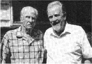 George Buske and Dr. Ivan Brown