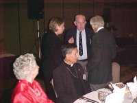 Marjorie Johnson - Bishop Rene Gracida (seated)