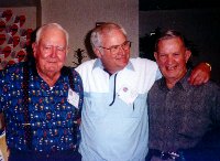Billy Cunningham,  Gary Moncur, Major General Lew Lyle